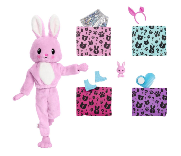 Barbie Cutie Reveal Lalka Królik Seria 1 - 1035730 - zdjęcie 3